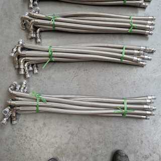 Ca. 19x Set van 10 stuks flexibele metalen slang voor Monoblock warmte
